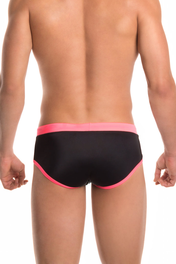 Jor Black & Pink Sport Swimwear Brief