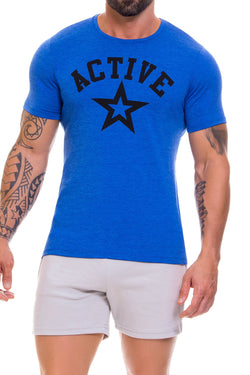 Jor Blue Active T-Shirt thumbnail 1