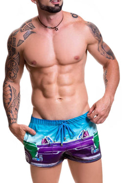 Jor Blue Cuba Mini Swim Short thumbnail 1