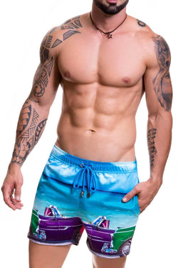 Jor Blue Cuba Swim Short thumbnail 2