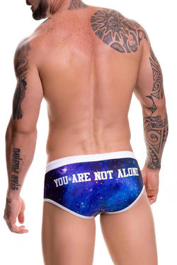 Jor Blue Galactic Swim Brief thumbnail 3