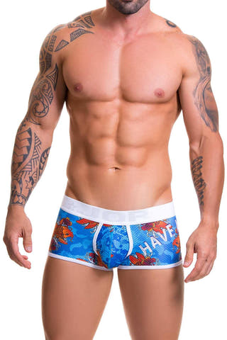 Jor Blue/White Printed Koi Trunk