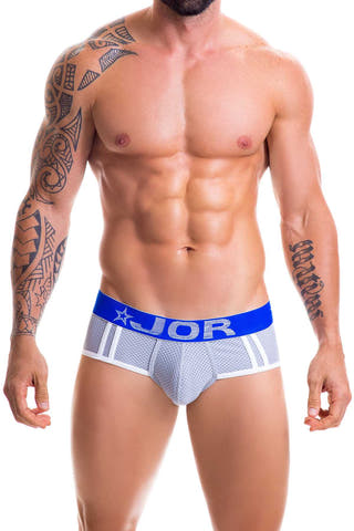 Jor Gray/Blue Electro Jock-Trunk