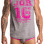 Jor Gray Neon Tank Top