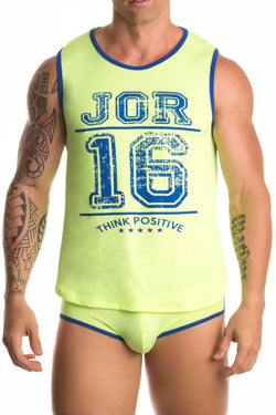 Jor Green Neon Tank Top thumbnail 1