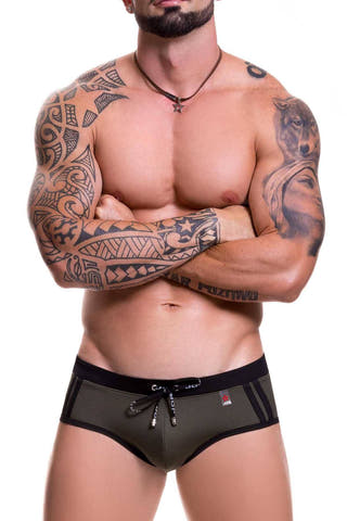 Jor Green Sport Swim Brief