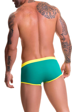 Jor Green/Yellow Carioca Swim Boxer thumbnail 2