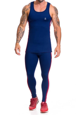 Jor Navy Gladiator Tank Top thumbnail 1
