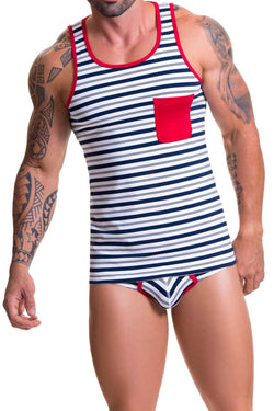 Jor Navy Naval Tank Top thumbnail 1