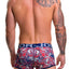 Jor Navy/Red Printed Renaissance Trunk