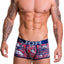 Jor Navy/Red Printed Renaissance Trunk