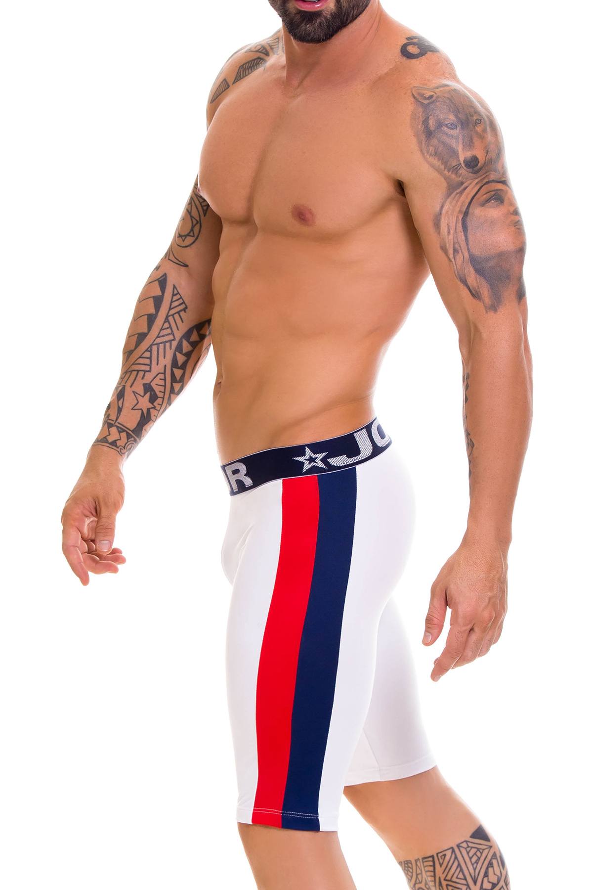 Jor Navy/White Thunder Athletic Short