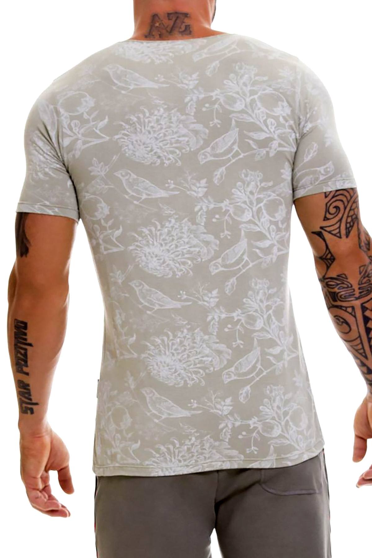 Jor Olive Manhattan V-Neck T-Shirt