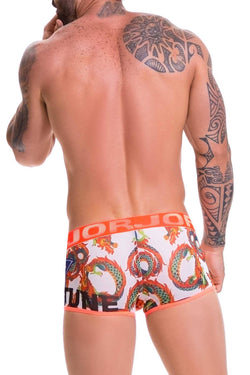 Jor Orange/White Printed Dragone Trunk thumbnail 2