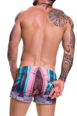 Jor Peach Tropicana Mini Swim Short thumbnail 2