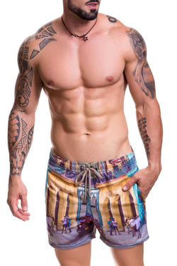 Jor Peach Tropicana Swim Short thumbnail 1