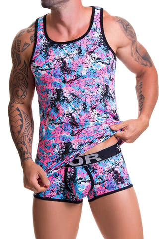 Jor Pink Explotion Tank Top