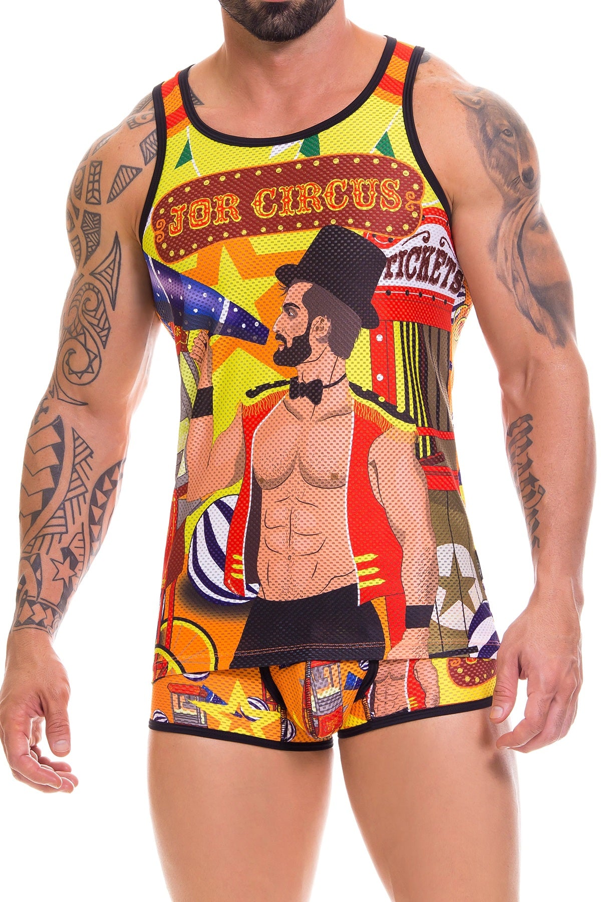 Jor Printed Circus Tank Top