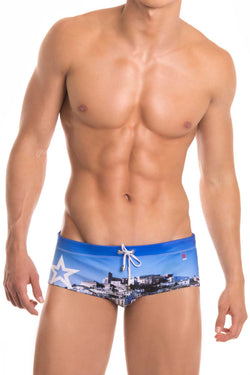 Jor Printed Ibiza Swim Brief thumbnail 1