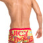 Jor Printed Orange Swim Trunk
