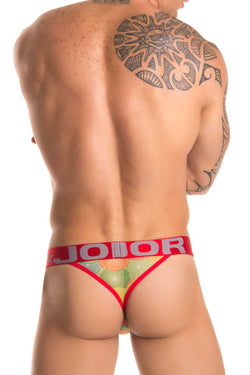 Jor Printed Orange Thong thumbnail 2
