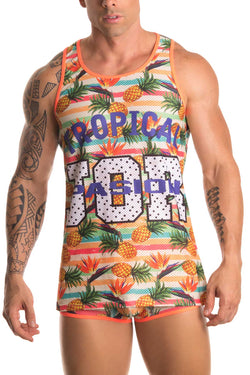 Jor Printed Pineapple Tank Top thumbnail 1
