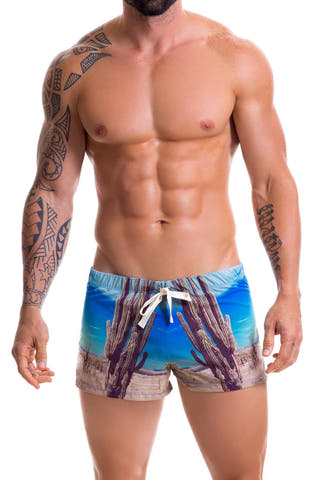 Jor Printed Tatacoa Swim Mini-Short