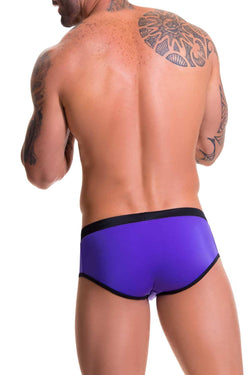 Jor Purple/Black Swim Brief thumbnail 2