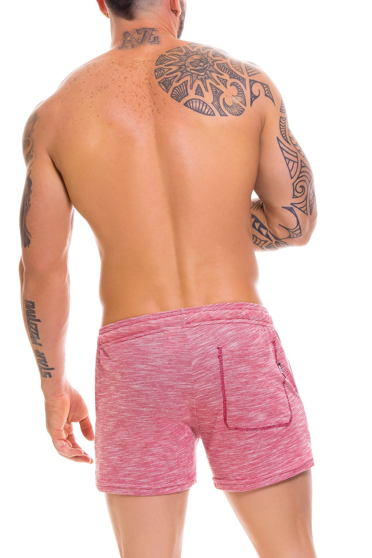 Jor Red Apolo Athletic Short