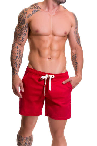 Jor Red Copacabana Athletic Short