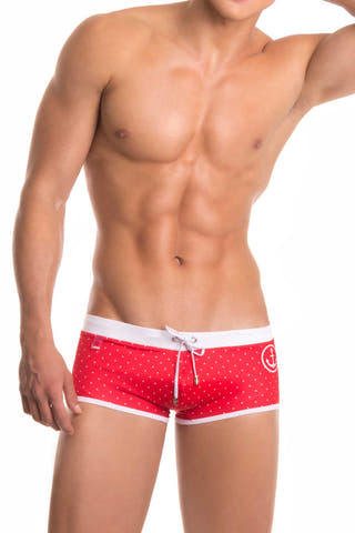 Jor Red Dandy Swim Boxer