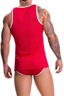 Jor Red Electro Tank Top thumbnail 2