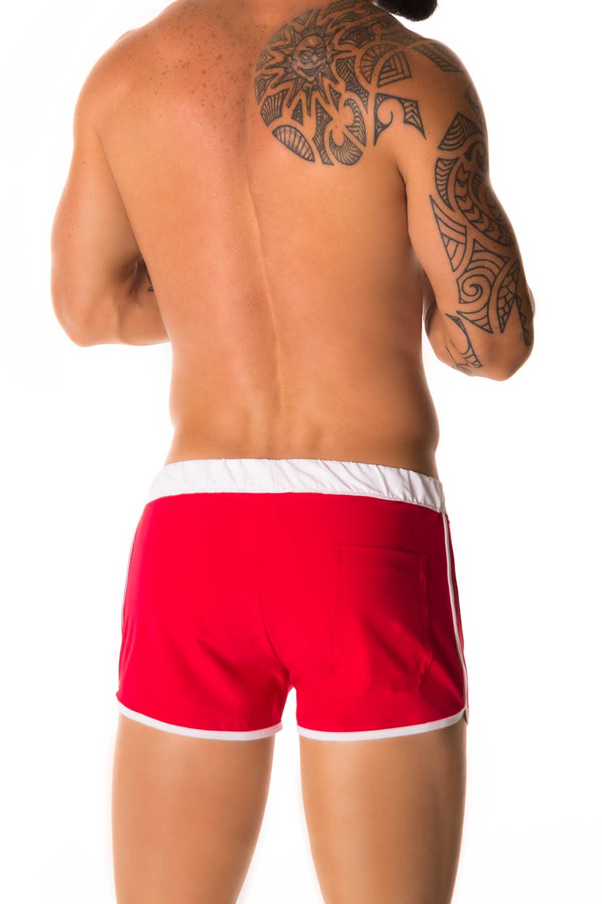 Jor Red Fit Short