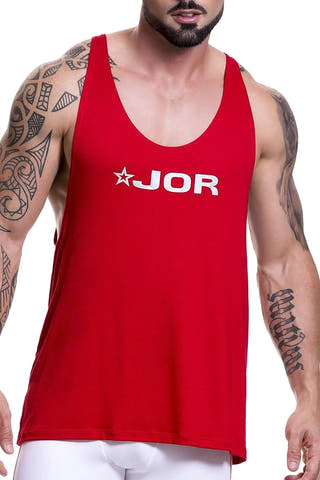 Jor Red Game Tank Top
