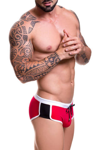 Jor Red Munich Swim Brief