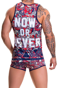 Jor Red Renaissance Tank Top thumbnail 2