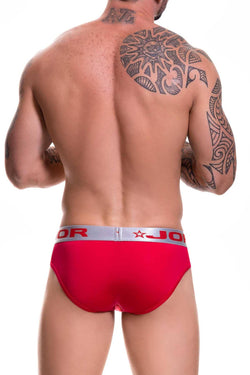 Jor Red/Silver Soft Bikini Brief thumbnail 2