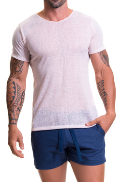 Jor Rose-Pink Maui Sheer T-Shirt thumbnail 2