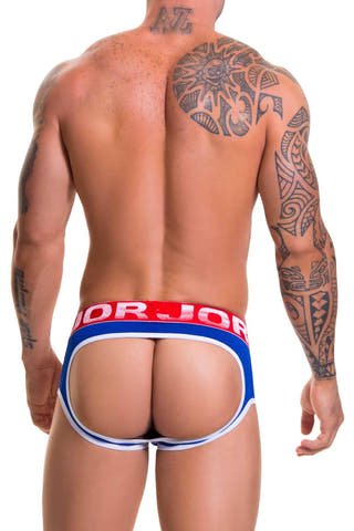 Jor Royal-Blue/Red Electro Jock-Brief