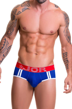 Jor Royal-Blue/Red Electro Jock-Brief thumbnail 2