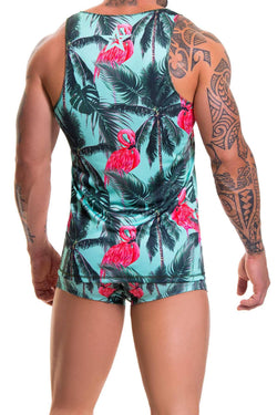 Jor Teal Miami Tank Top thumbnail 2