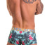 Jor Turquoise/Pink/Gold Printed Miami Trunk