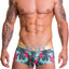 Jor Turquoise/Pink/Gold Printed Miami Trunk