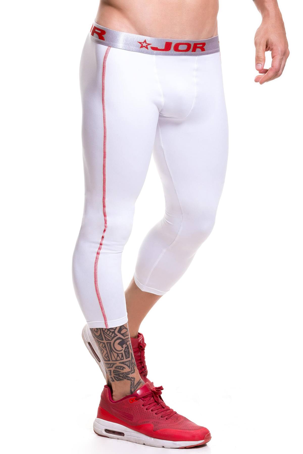 Jor White Active Athletic Pant