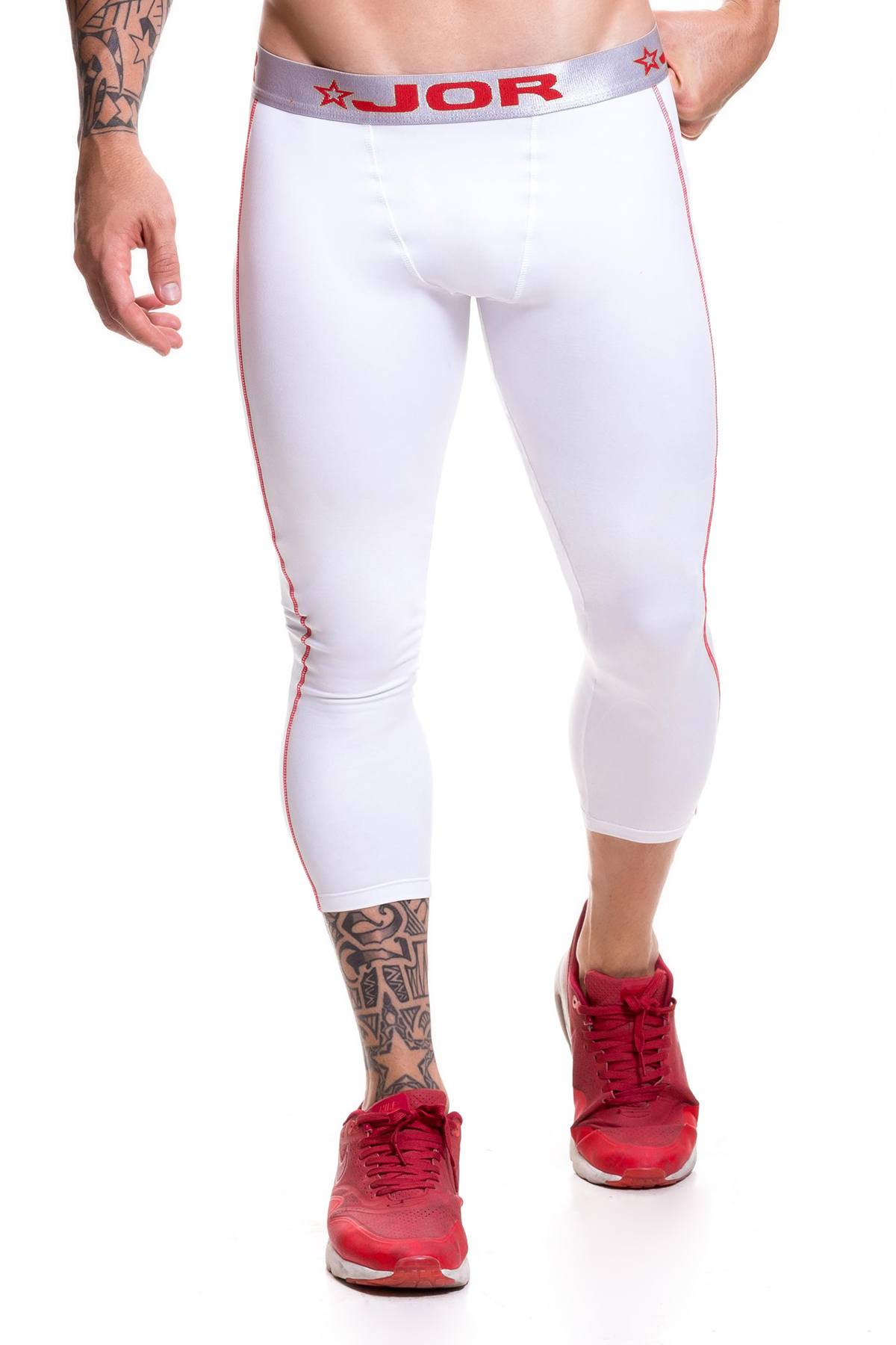 Jor White Active Athletic Pant