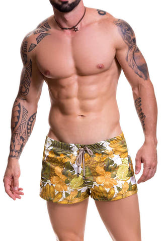 Jor Yellow Havana Mini Swim Short