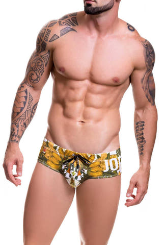 Jor Yellow Havana Swim Brief