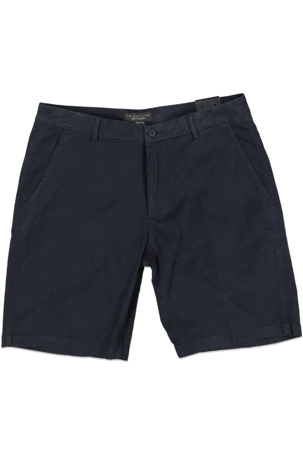 Joseph & Lyman Dark Twill Cotton Stretch Shorts Dark Blue