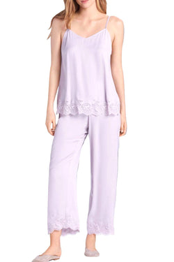 Josie by Natori Fairytale Lounge Pant in Lilac thumbnail 3