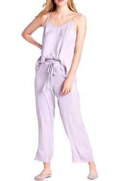 Josie by Natori Fairytale Lounge Pant in Lilac thumbnail 4